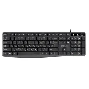 OKLICK Клавиатура 145M черный USB (1659983)