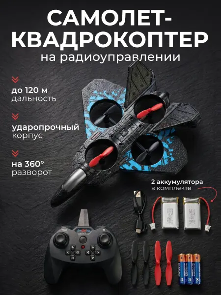 Gremlin Самолет на радиоуправлении истребитель