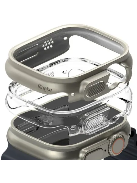 RINGKE Чехол на часы Apple Watch Ultra 1, 2, 3 (49 мм), 2 шт