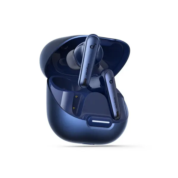 Наушники Soundcore Liberty 4 NC Blue, беспроводная связь, шумоподавление