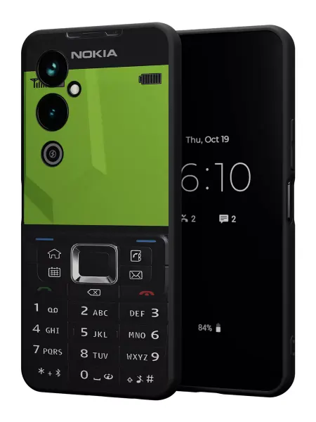 PBl store Чехол на Tecno Pova 4 Pro с принтом Nokia