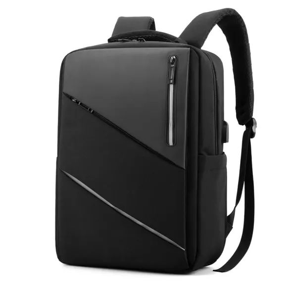 MyPadsРюкзак MyPads из качественной нейлоновой непромокаемой ткани, для ноутбуков диагональю 14/15/15.6 дюймов с USB портом.