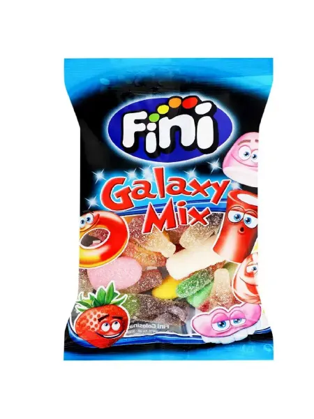 FINI Мармелад жевательный Galaxy Mix в сахаре 90гр