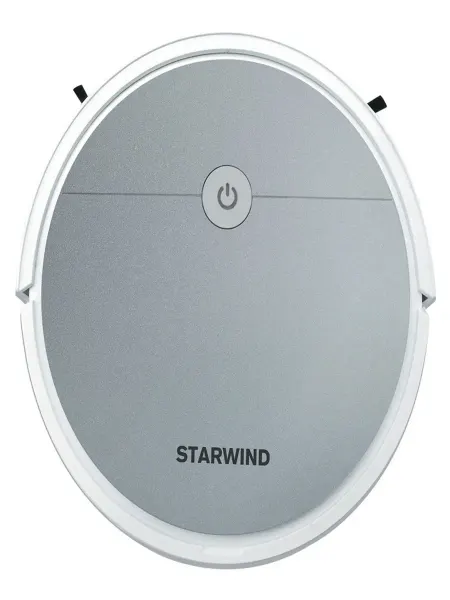 StarWind Пылесос-робот SRV4570 15Вт серебристый белый