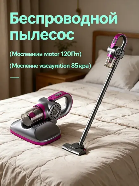 JACOO Умный беспроводной пылесос