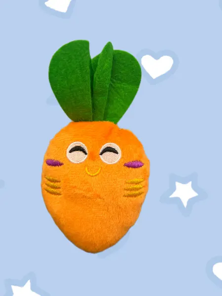 Игрушка для животных Морковка пищалка