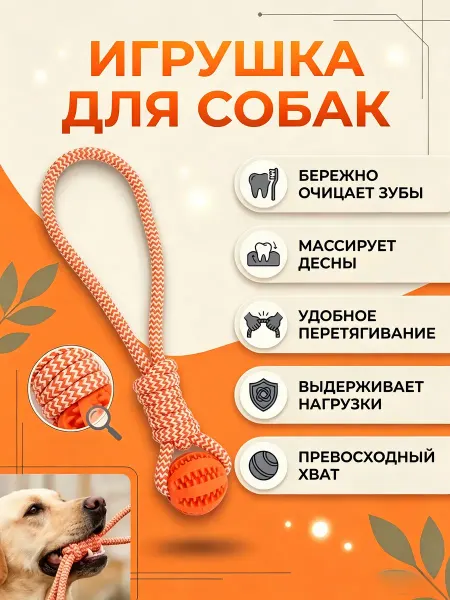 Игрушка для собак с лакомством