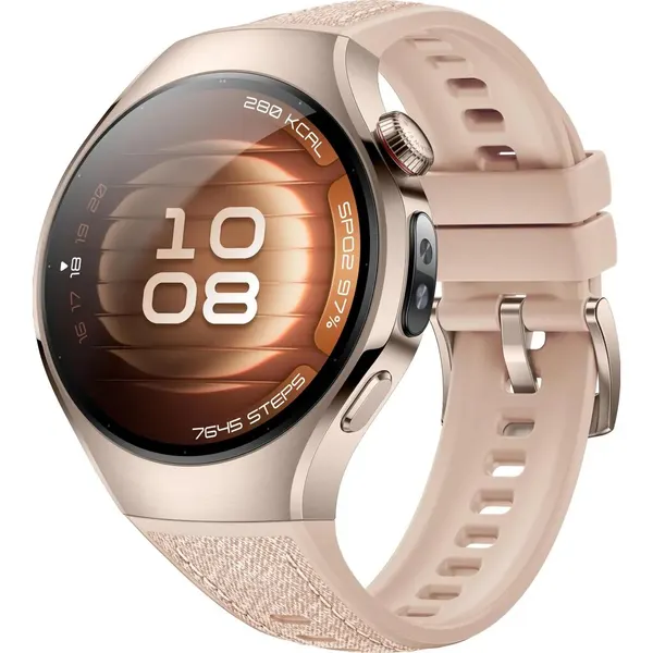 Смарт-часы HUAWEI Watch 5 42 мм, композитный ремешок, бежевый (55020EVQ)