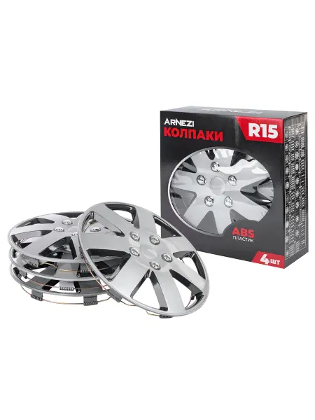 ARNEZI Колпаки R15 A0702063 4шт ABS-пластик