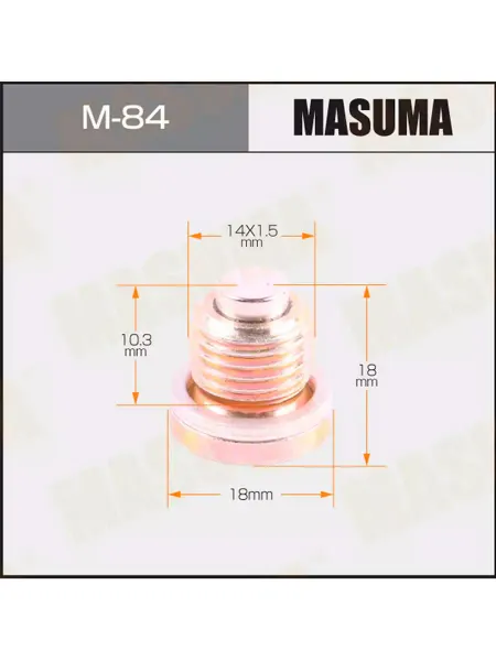 MASUMA Пробка сливная