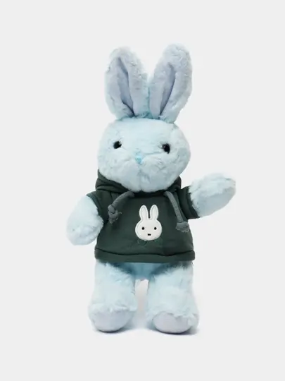 Мягкая игрушка кролик с рубашкой, 40 см