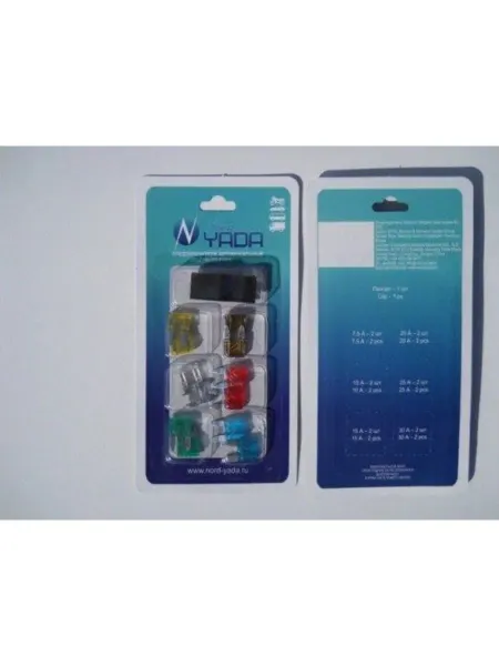 Нет бренда Предохранители MINI 7.5-30А MEDIUM с пинцетом 12 шт