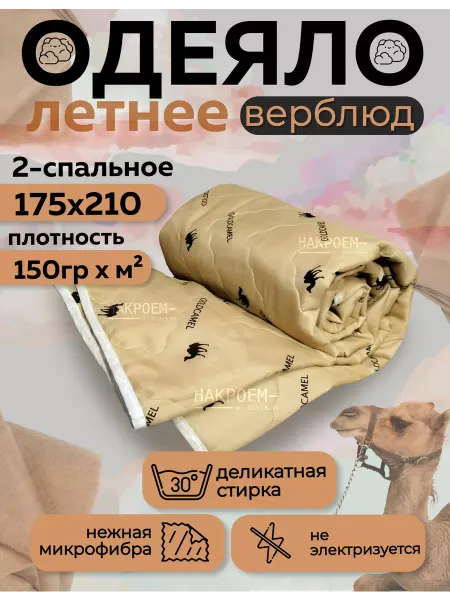 Асика Одеяло летнее двуспальное