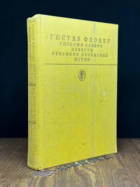 Художественная литература Госпожа Бовари. Повести. Лексикон прописных истин повести