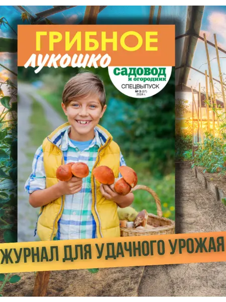 Садовод и огородник журнал про грибы. Справочник грибника, спецвыпуск