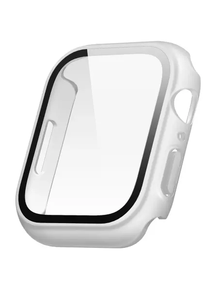 Elago Чехол для Apple Watch 40 41 Clear Shield case+9H glass