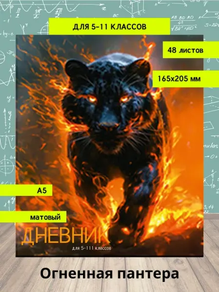 ArtSpace Дневник школьный 5-11 класс Твердый мягкий
