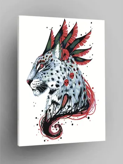 Картина рисование по номерам ARTERY "Дикие животные", раскраска на холсте, 40 * 50 см