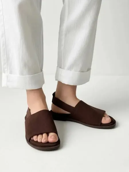 SHOES OCEAN Босоножки летние на низком каблуке