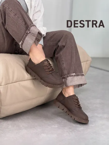 Destra Полуботинки коричневые осенние
