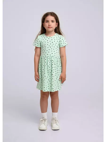 CLEVER WEAR Платье детское повседневное из хлопка