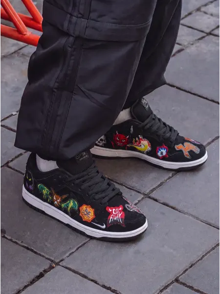 Nike Dunk Кроссовки кеды Летние Neckface x SB Dunk Low nike Летние