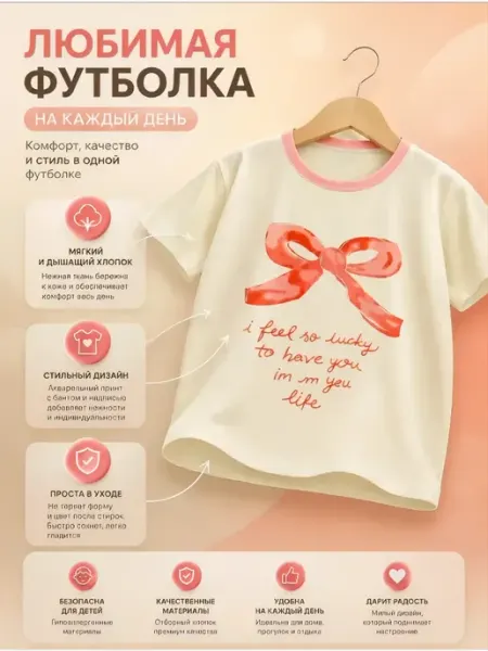 Футболка стильная
