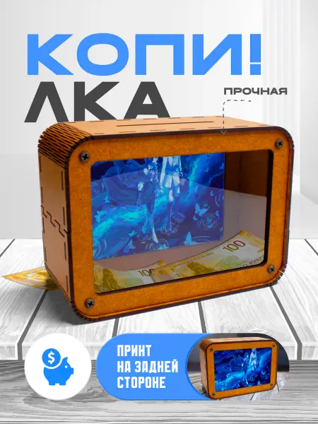 KopiCash Копилка для денег Мемуары Ванитаса