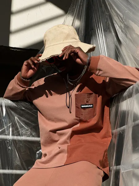 WEMAO Лонгслив мужской