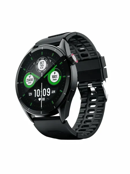 Смарт-часы TECNO Watch Pro 3 черные, Bluetooth 5.3, 1.43" AMOLED экран, нерж. сталь, (WP03)