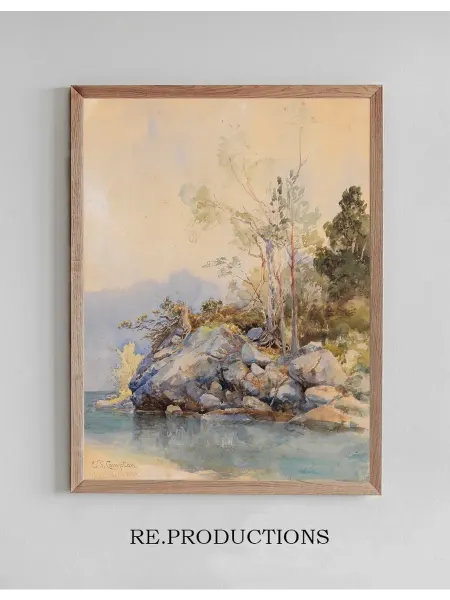 Re.productions Постер Eibsee - Edward Theodore Compton