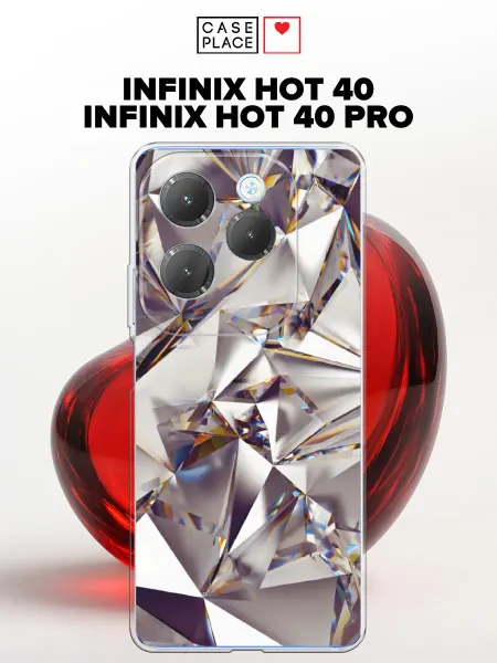 Infinix Чехол на HOT 40 40 Pro красивый