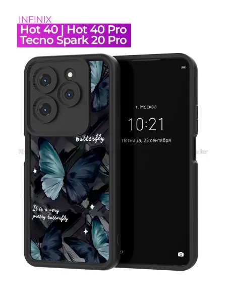 Rivender Чехол на Infinix Hot 40, 40 Pro с принтом