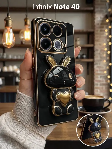 РИНОФОН Чехол подставка с попсокет на Infinix Note 40