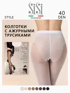 Колготки Sisi Style, 40 ден, 1 шт