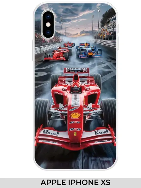 NOOTO Чехол на Apple iPhone XS (для Айфон иксэс) формула 1