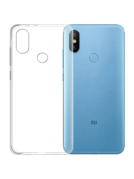 Tech&Style Чехол на Xiaomi Mi 8 Mi 8 PRO прозрачный силиконовый бампер