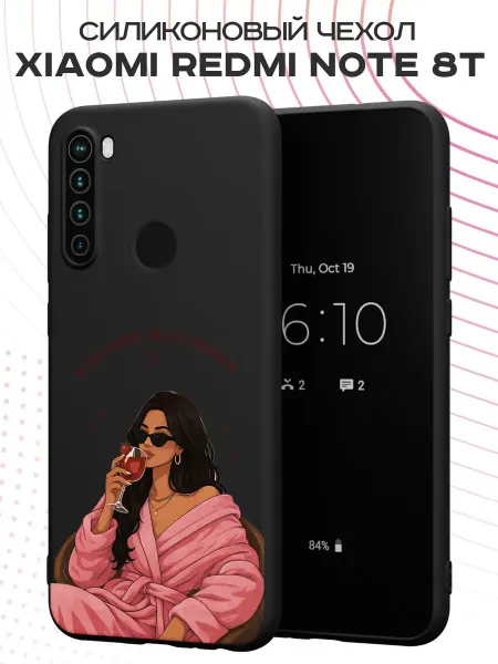 FACTORIA Чехол на Xiaomi Redmi Note 8T с принтом Девушка