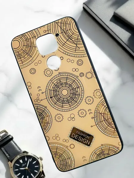 ELNAZ COVER Чехол на Redmi Note 9 стразы