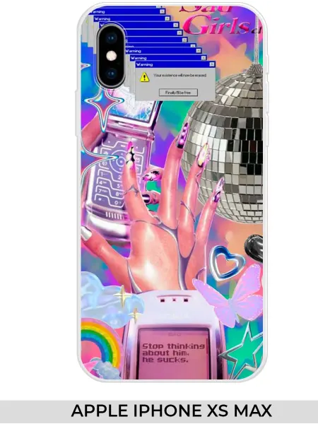 NOOTO Чехол на Apple iPhone XS MAX (для Айфон ИксС макс) y2k