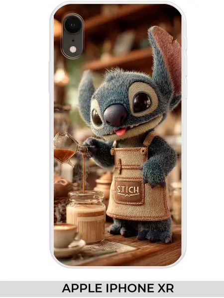 NOOTO Чехол на Apple iPhone XR (для Айфон Икс Р) стич