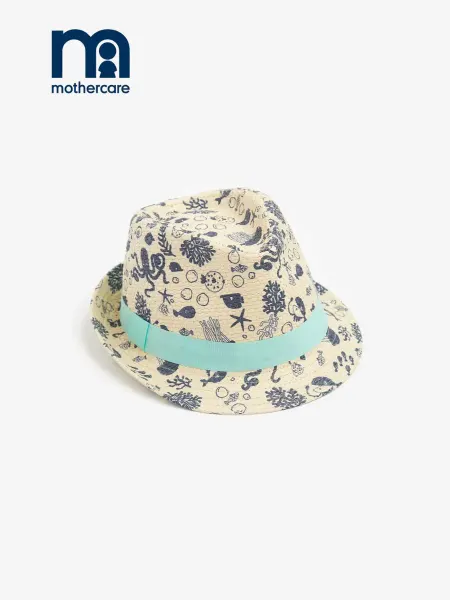 Mothercare Шляпа детская пляжная с морским принтом
