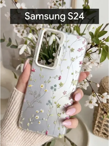 Orangeman Чехол на Samsung Galaxy S24 Полевые цветы 1B