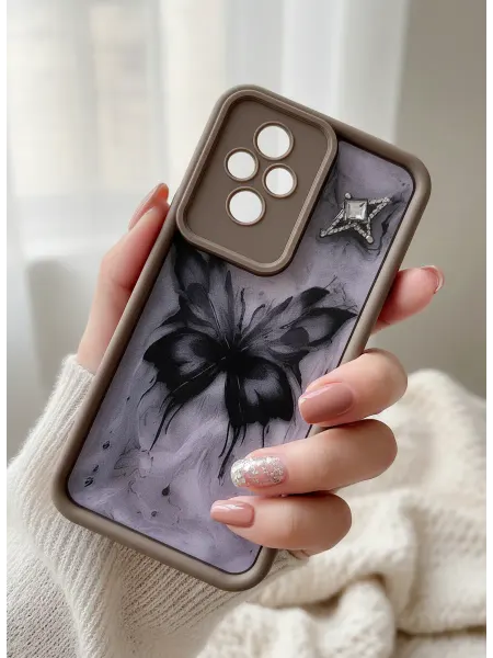 IdealStore Чехол на Honor 200 Pro Бабочка Темная