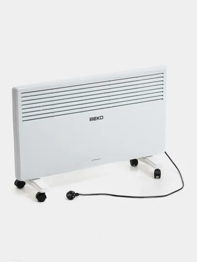 Обогреватель электрический, конвекционный, бытовой BEKO 2000W, белый
