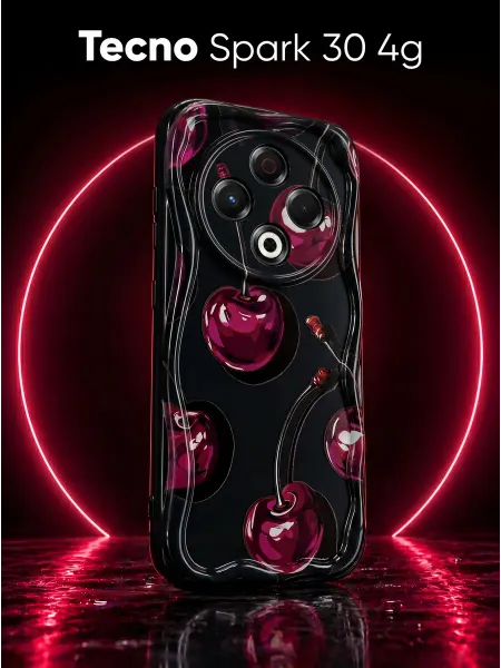 URBAZZA Рельефный чехол на Tecno Spark 30 4G