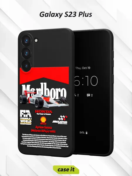 Case it Чехол на Samsung S23 Plusс принтом McLaren MP4 4