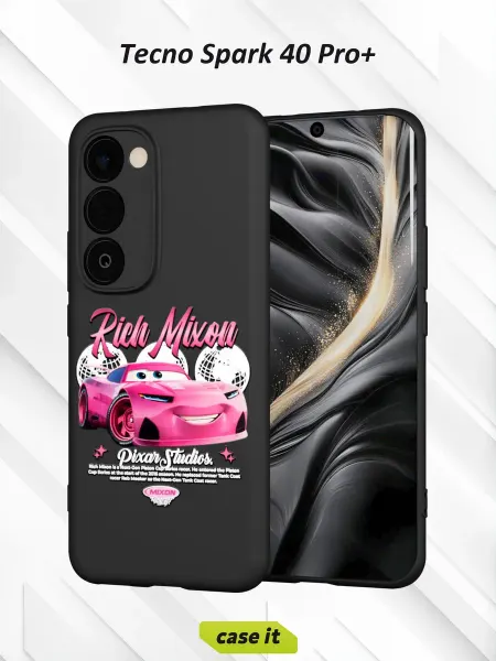 Case it Чехол на Tecno Spark 40 Pro+с принтом Rich mixon