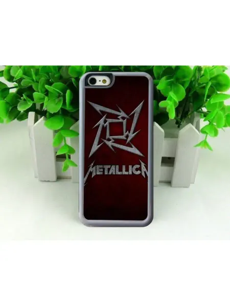 GOODbrelok Чехол на телефон Metallica, iPhone 5, 5S, SE