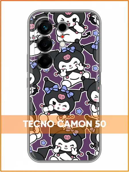 Case Face Чехол на Tecno Camon 50 с принтом Куроми